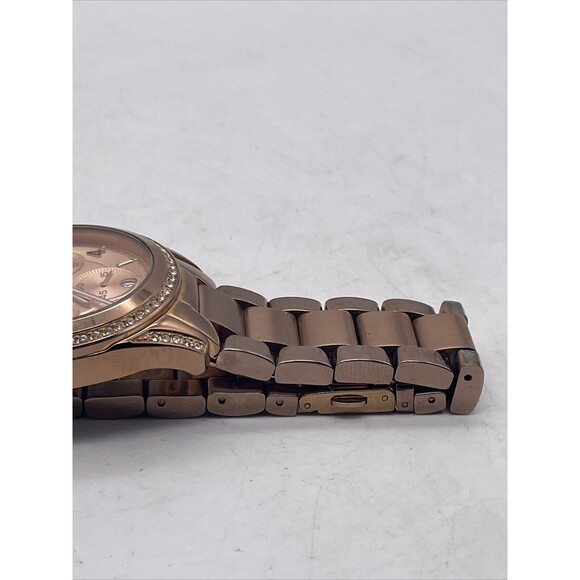 MICHAEL KORS BLAIR WOMENS WATCH MK5263 CHRONOGRAPH STAINLESS STEEL New Battery - Picture 7 of 13